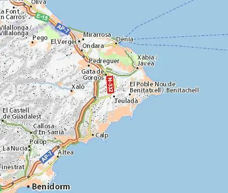 Lägenhet Estudio En Teulada